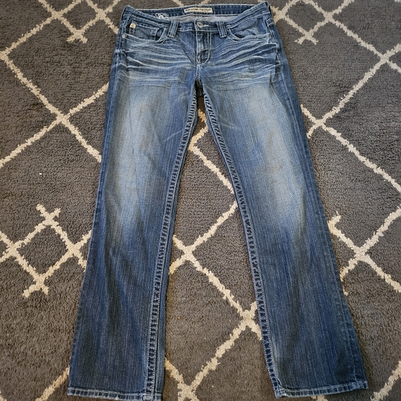 Big Star Denim - Big Star Kayla Straight Mid Rise Jeans Size 30